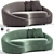 Goleta Upholstered Sofa 3D model small image 1