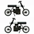 Punch E-Motorcycle: Sleek Electric Ride 3D model small image 3