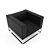 ELECTRA Office Armchair: Sleek, Stylish, Comfortable 3D model small image 4