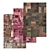 Deluxe Carpet Trio Set | High-Quality Textures 3D model small image 1