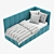 Sleek Dream Kids Bed 3D model small image 2