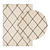 Creamy Geometric Rug: Belle, Leonique 3D model small image 1