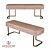 Elegant EMMA Bench: Stylish Design by IGOR SHCHIPTSOV 3D model small image 1