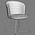 Elegant Duhome Accent Chair 3D model small image 5