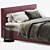 Elegant Alberta Laguna Bed 3D model small image 2