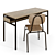 PBR School Classroom Furniture 3D model small image 1