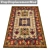 Luxury Carpet Set 1988 3D model small image 3