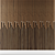 3D Panel Wall: Stylish Illuminated Slats 3D model small image 1