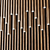 3D Panel Wall: Stylish Illuminated Slats 3D model small image 3