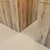 Elegant Wood Corner Wall Panel 3D model small image 2