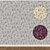 Sleek Seamless Wallpaper Set in 3 Colors 3D model small image 1