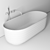 Rexa Design HAMMAM Oval Bathtub 3D model small image 5