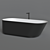 Agape NEB Freestanding Bathtub 3D model small image 2