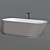 Agape NEB Freestanding Bathtub 3D model small image 3