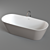 Agape Normal Free-standing Bathtub 3D model small image 3