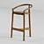 Title: EVO H-2940 Bar Stool: Stylish and Comfortable 3D model small image 1