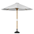 Larnaca Teak Patio Umbrella 3D model small image 2