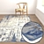 Luxury Carpet Set 1992 3D model small image 5