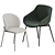 Modern Princeton Chair: Sleek Design, BoConcept 3D model small image 4