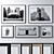 Contemporary Paint Frames - Set of 5 3D model small image 1