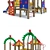 Ultimate Fun Zone: Carousel, Bench & More 3D model small image 2