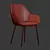 Kona Wooden Dining Chair 3D model small image 5