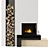 Elegant Fire Hearth: 2000 x 800mm 3D model small image 4