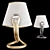 Elegant Creep Profile Table Lamp 3D model small image 1