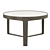 Elegant Thea Cocktail Table 3D model small image 2