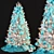 Winter Wonderland White Christmas Tree 3D model small image 7