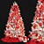 Winter Wonderland White Christmas Tree 3D model small image 8