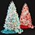 Winter Wonderland White Christmas Tree 3D model small image 9