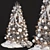 Winter Wonderland White Christmas Tree 3D model small image 10