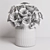 Elegant Rose Bouquet in Glass Vase 3D model small image 5