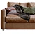 Ikea Vimle Leather Sofa: Modern, Stylish, and Comfortable 3D model small image 3