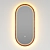 Elegant Ash Capsule Mirror 3D model small image 2