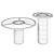 Stylish Ash and Cane Chand Tables 3D model small image 11