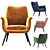 Contemporary Finley Lounge Chair 3D model small image 9