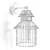 Golden Birdcage Wall Lamp 3D model small image 2