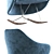 Modern Rocking Armchair Segis Taxido: Sleek Design for Ultimate Comfort 3D model small image 2