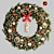 Festive Holiday Wreath 3D model small image 1