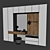 Minimalist Hall Furniture Set 3D model small image 3