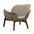 Elegant Italian Design: Martha Armchair 3D model small image 2