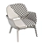 Elegant Italian Design: Martha Armchair 3D model small image 4