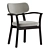 Porada Evelin - Sleek and Stylish Chair 3D model small image 2