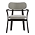 Porada Evelin - Sleek and Stylish Chair 3D model small image 3