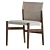 Elegant Porada Sveva Chair 3D model small image 1