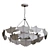 Glamour Glow Chandelier 3D model small image 8