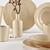 Elegant Stoneware Tableware by ZARA HOME 3D model small image 10