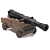 19th Century Ship and Fortress Cannon 3D model small image 1